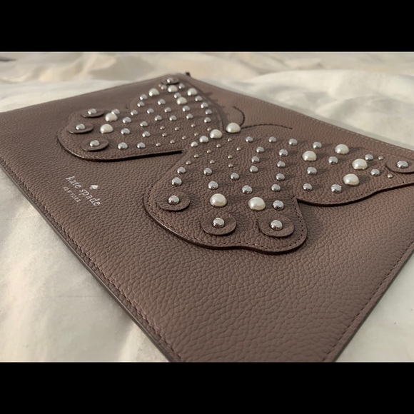 Kate Spade Larchmont Avenue Butterfly clutch - Picture 3 of 5